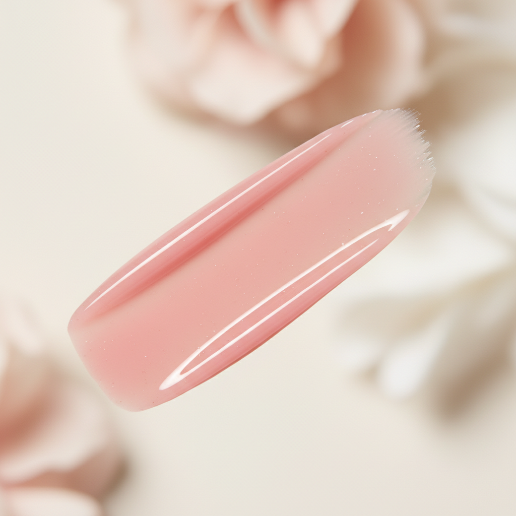 Lip liner and lip gloss combo for enhanced shine and a juicy effect.